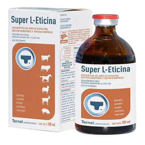 Super L-eticina Injection 100ml Super L-eticina Injection 100ml For Sale Online At Equines Meds