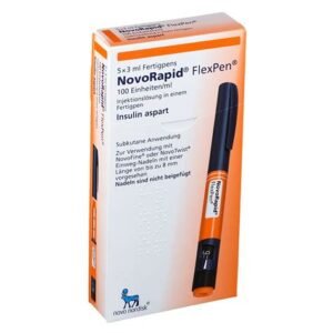 Buy NovoRapid FlexPen – Insulin Aspart Injection for Blood Sugar Control 